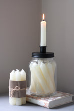 Load image into Gallery viewer, CANDLE STORAGE JAR - BLACK
