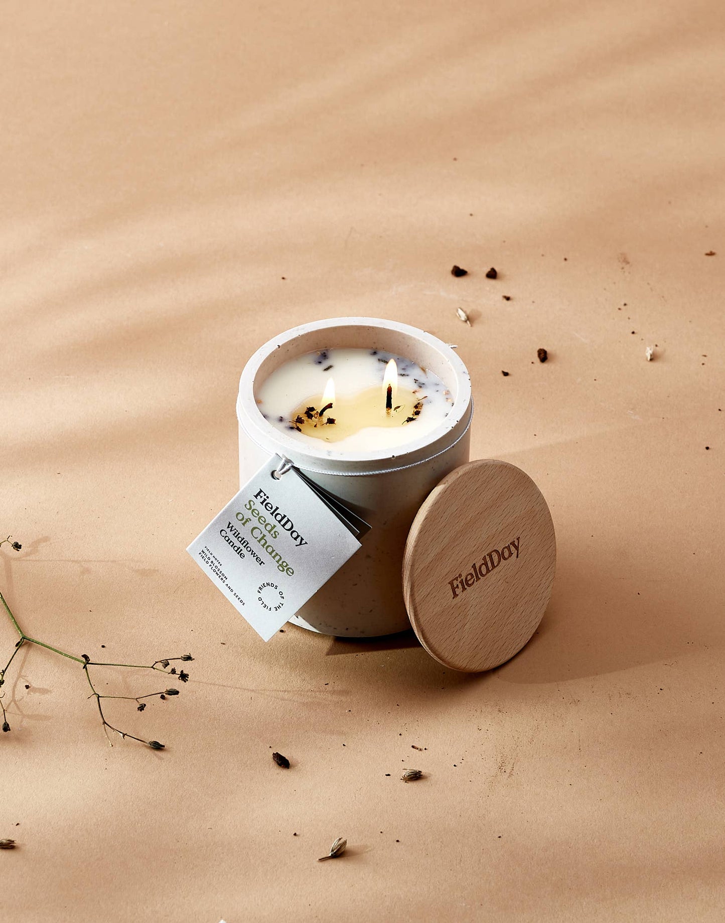 Wildflower Hand Poured Soy Wax Candle