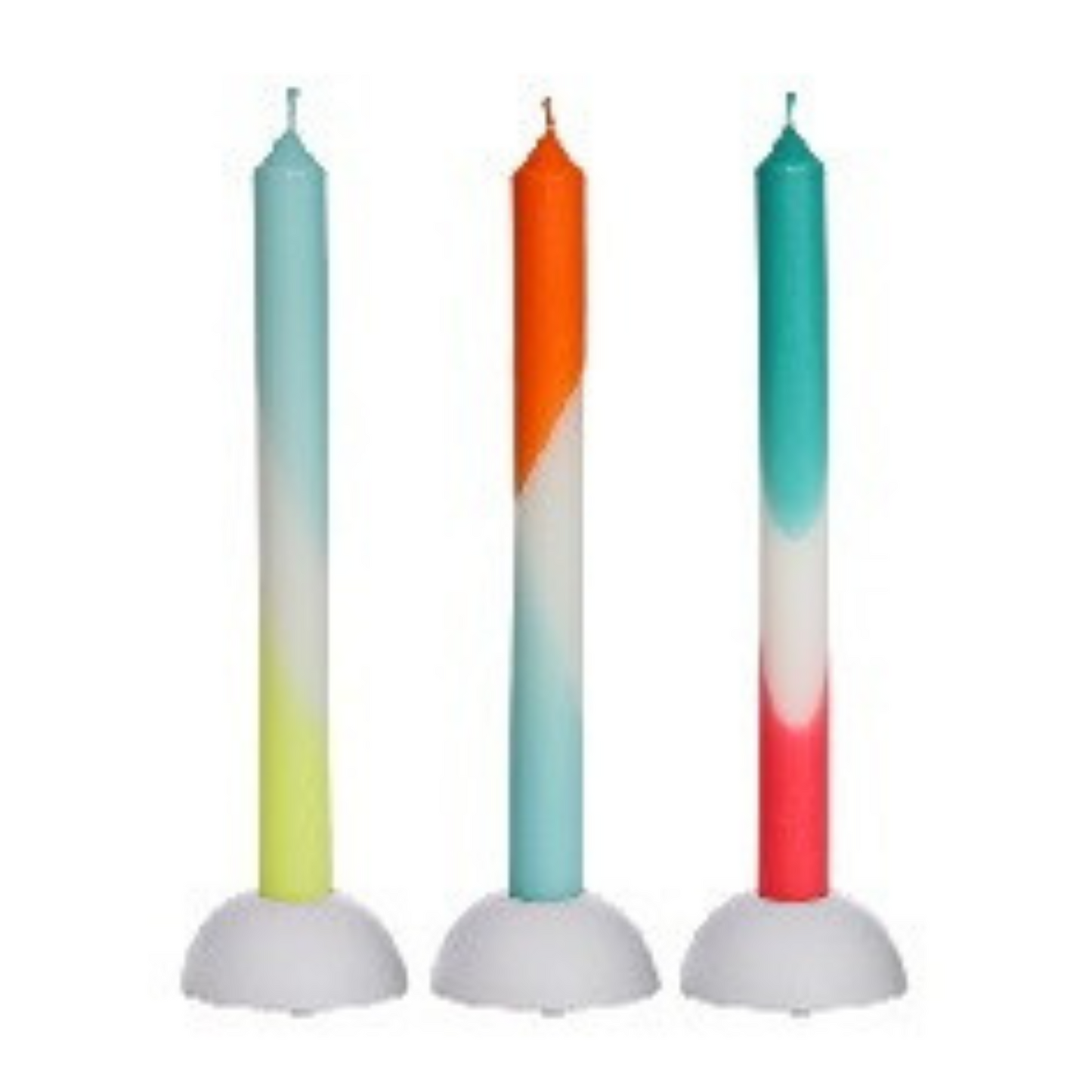DIP DYE CANDLE SET