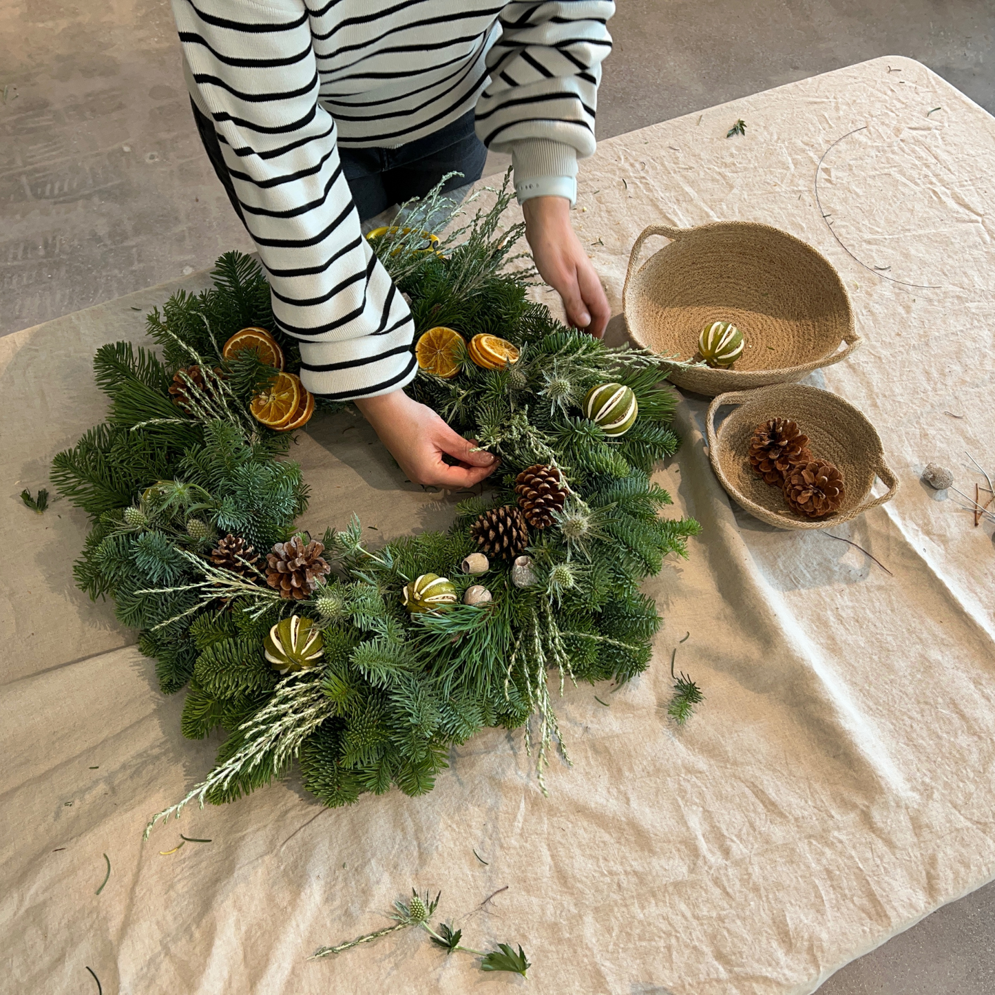 LUXURY CHRISTMAS WREATH WORKSHOP - Saturday December 6th
