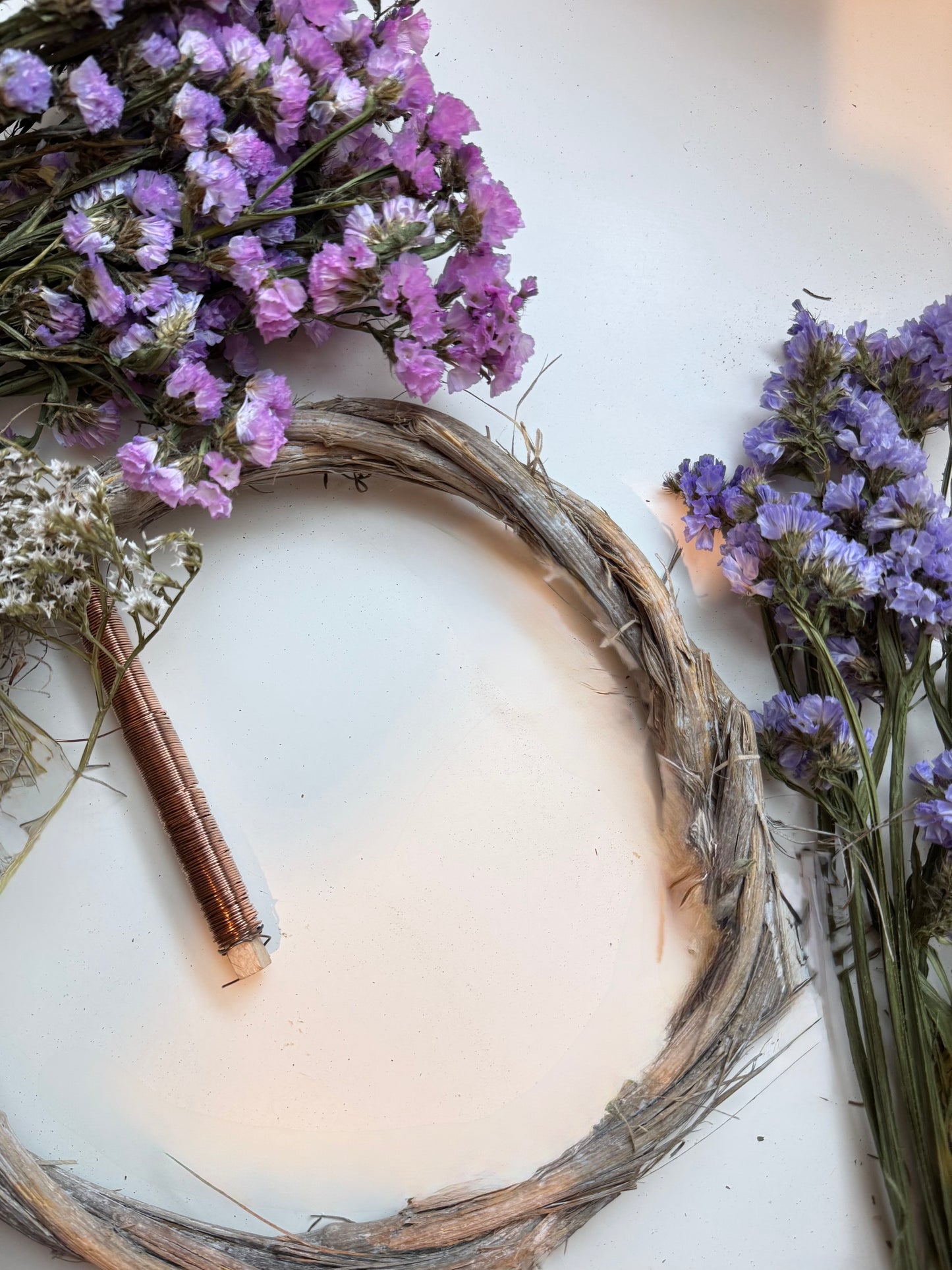 DRIED FLOWER WREATH WORKSHOP - Saturday September 27th