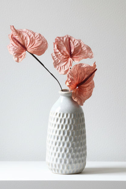 PRESERVED ANTHURIUM - Bon Bon Pink