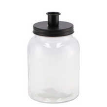 Load image into Gallery viewer, CANDLE STORAGE JAR - BLACK
