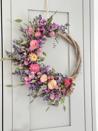 DRIED FLOWER WREATH WORKSHOP - Saturday October 18th