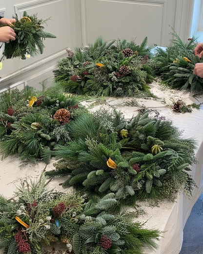 LUXURY CHRISTMAS WREATH WORKSHOPS