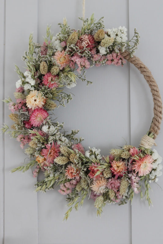 DRIED FLOWER WREATH WORKSHOP - Saturday September 27th