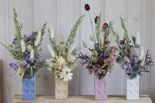 MINI DRIED FLOWER VASE